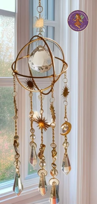 Crystal Sunlight Catcher Wind Chime