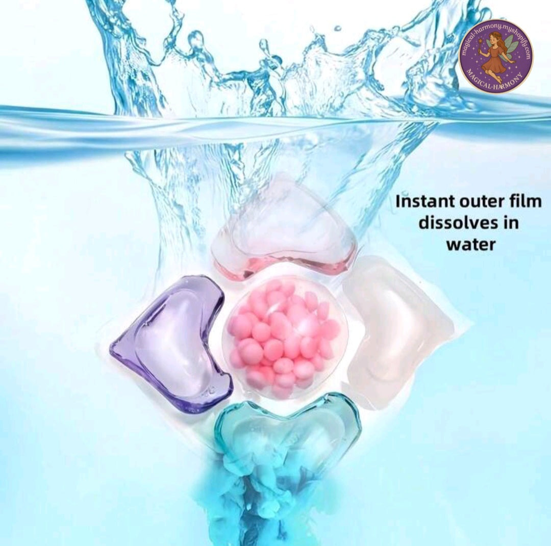 100PCS 5-In-1 Laundry Detergent Beads