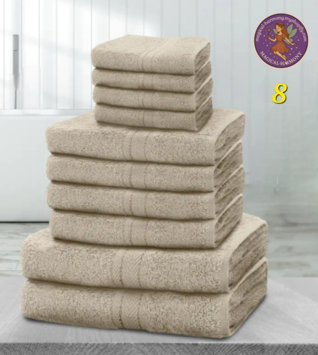 10pcs Luxury Towel Bale Set