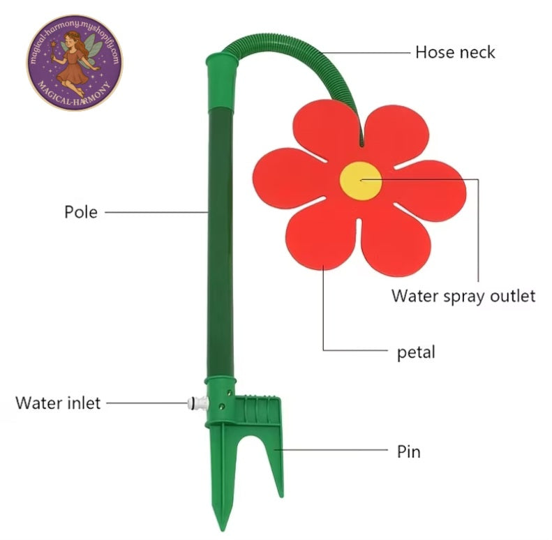 Crazy Dancing Daisy Sprinkler