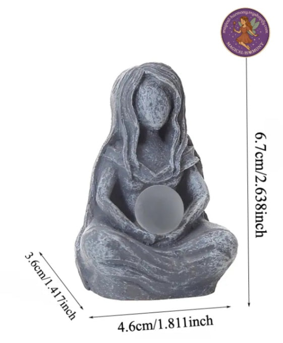 Moon Goddess Statue