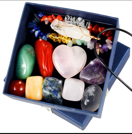 11 Piece Healing Crystal Set