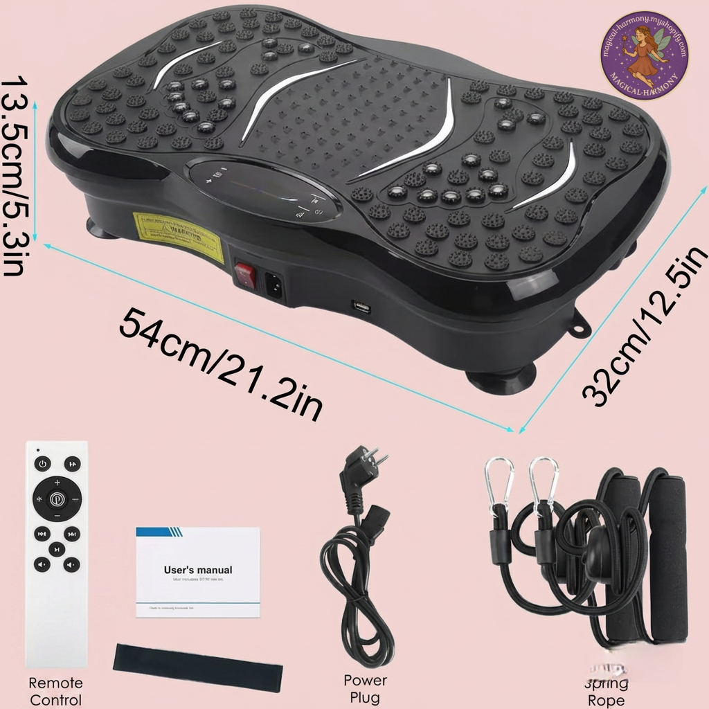 Power Vibration Plate Exercise Machine