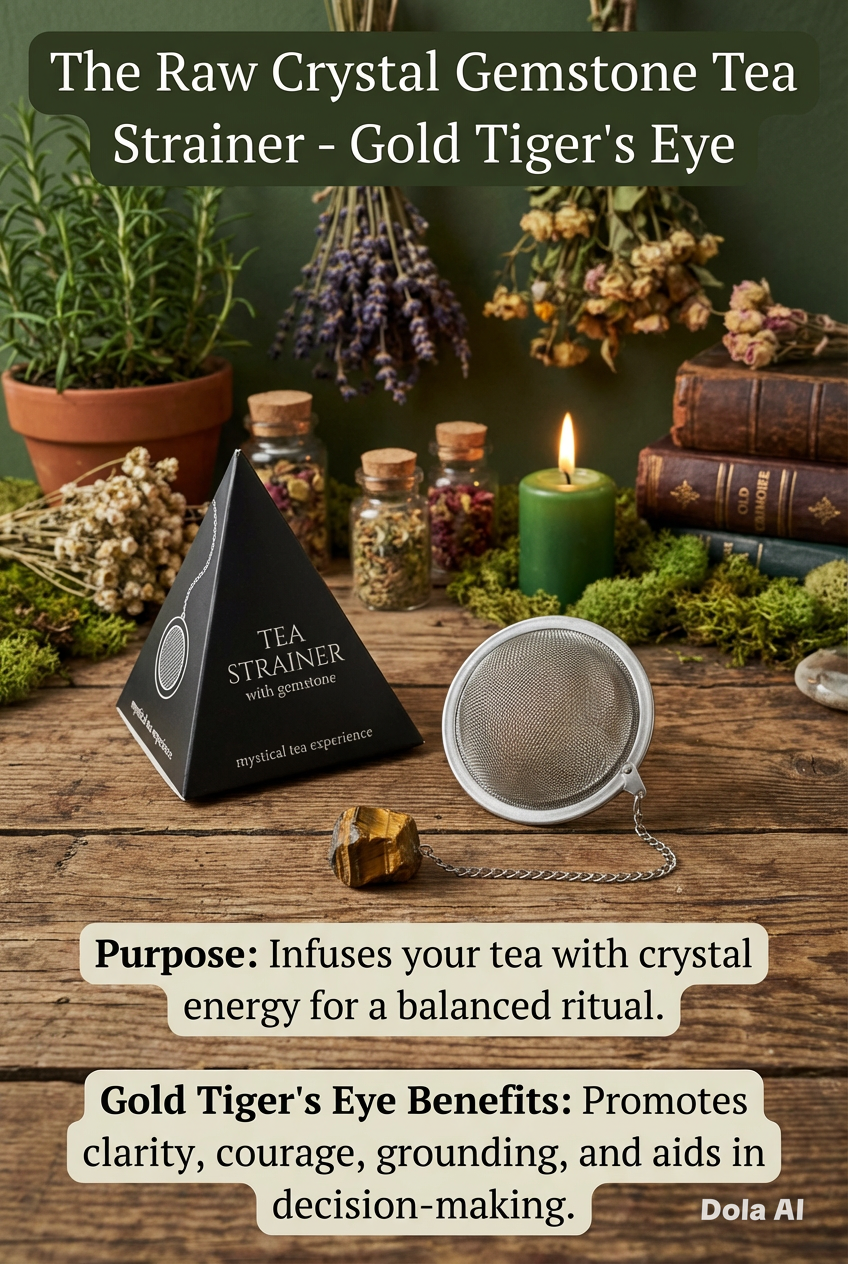 Crystal Tea Strainers