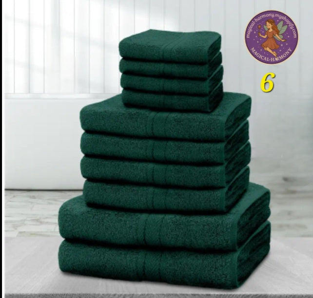 10pcs Luxury Towel Bale Set