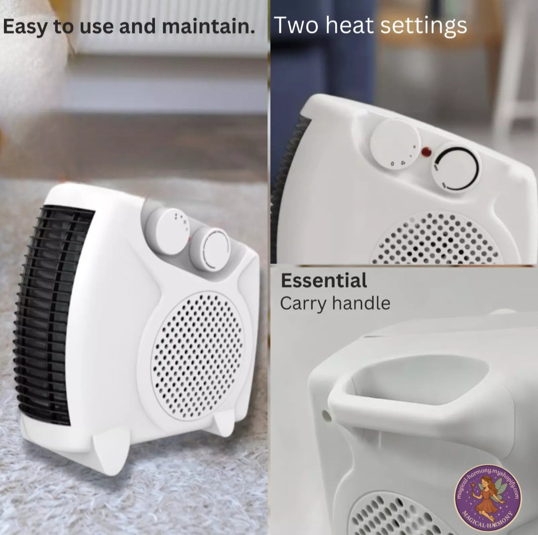 Hausown 2000W Portable Electric Fan Heater