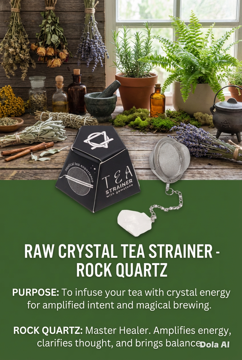 Crystal Tea Strainers