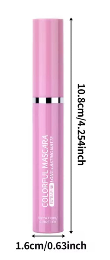 Long Lasting Waterproof Colourful Mascara.