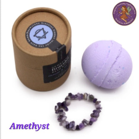 Gemstone Bracelets Bath Bomb