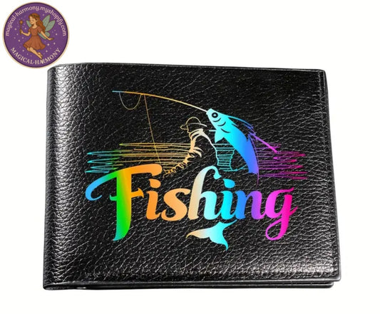 Men’s Black Faux Leather Wallet