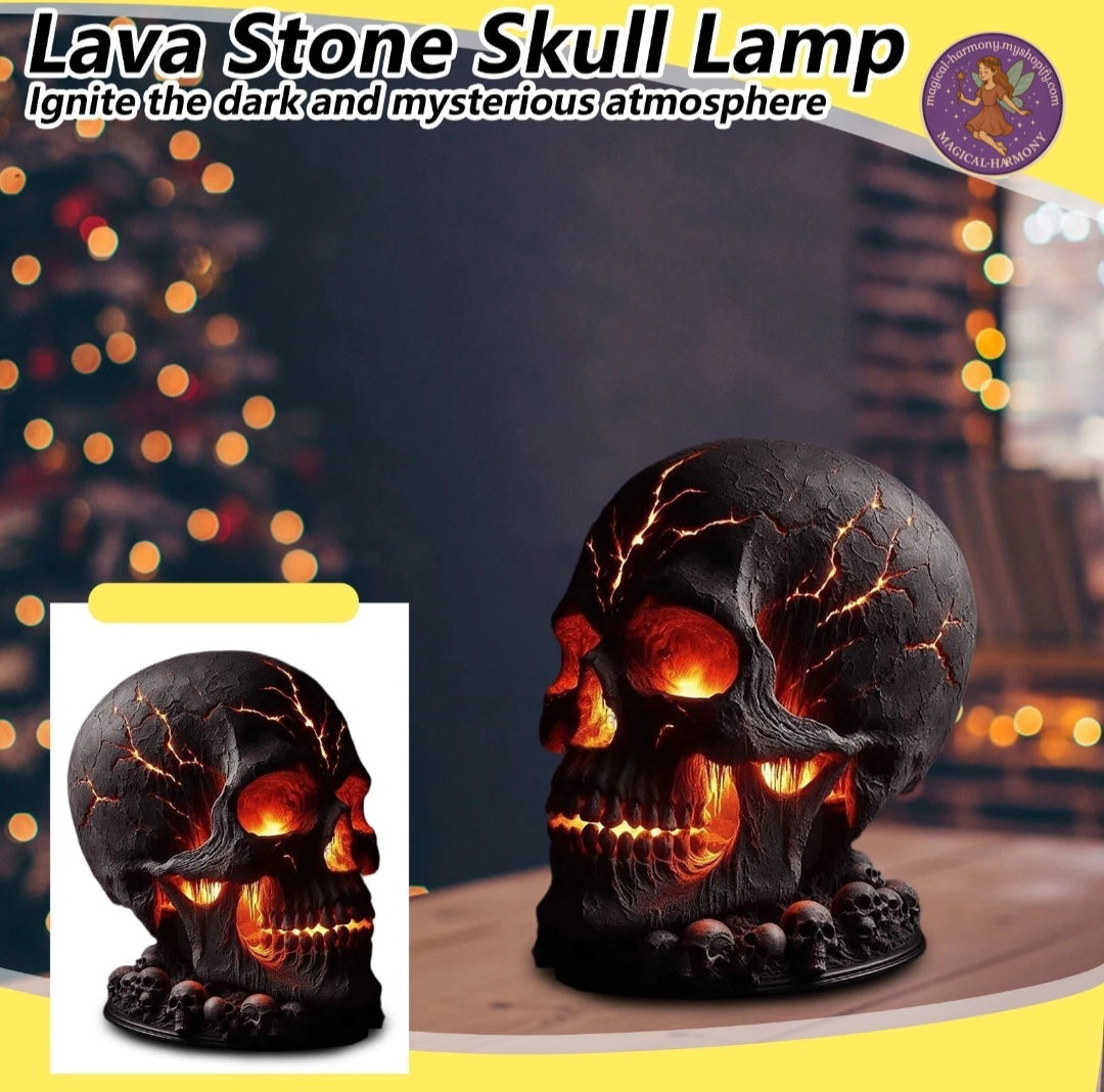 Gothic Skull Table Lamp.