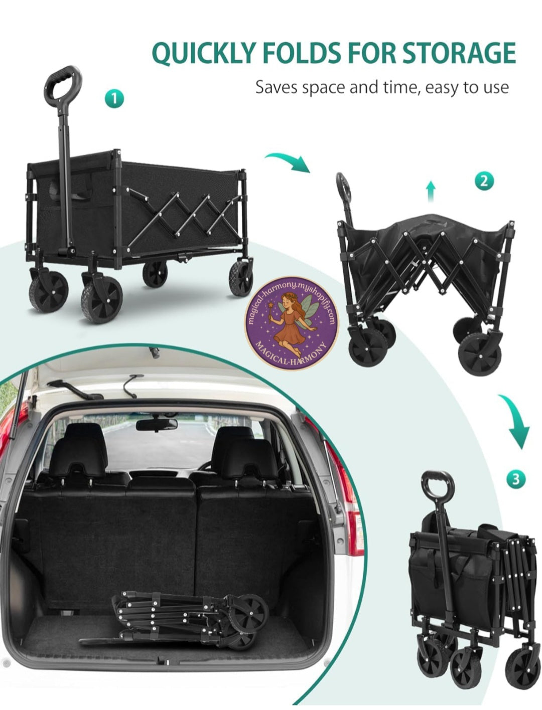 Lightweight Festival Trolley