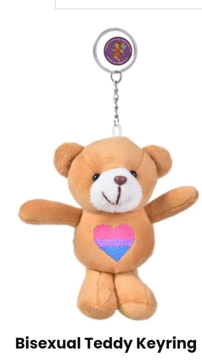 Cute teddy keyrings