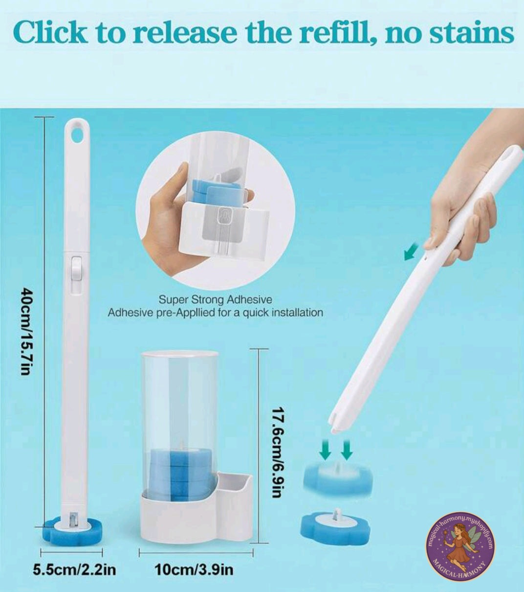 Disposable Toilet Cleaning System