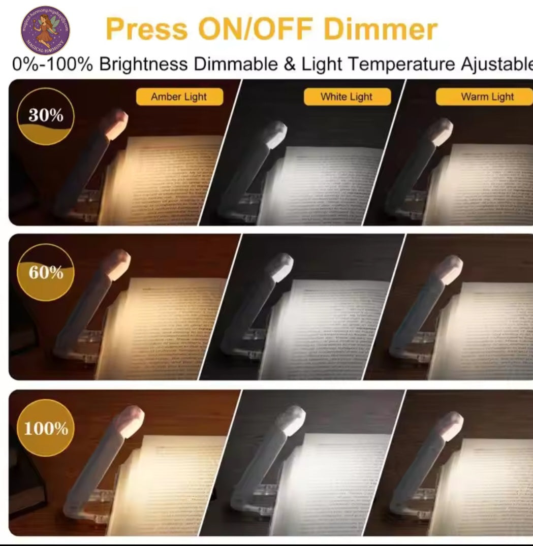 LED USB Rechargeable Book Light