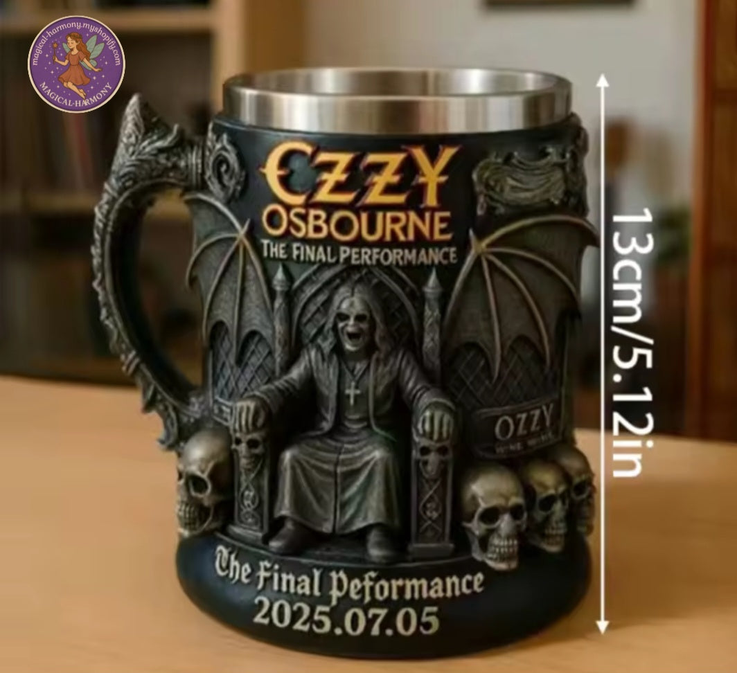 3D Ozzy Osbourne commemorative mug