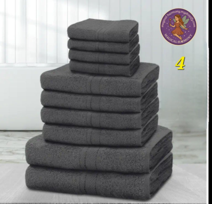 10pcs Luxury Towel Bale Set