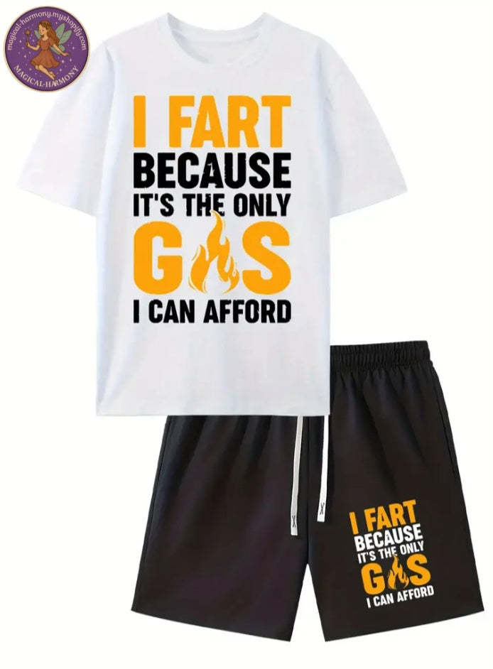 Humorous Fart Declaration 2pcs Set