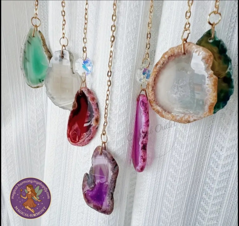 7 Chakra Handmade Dreamcatcher/Windchime