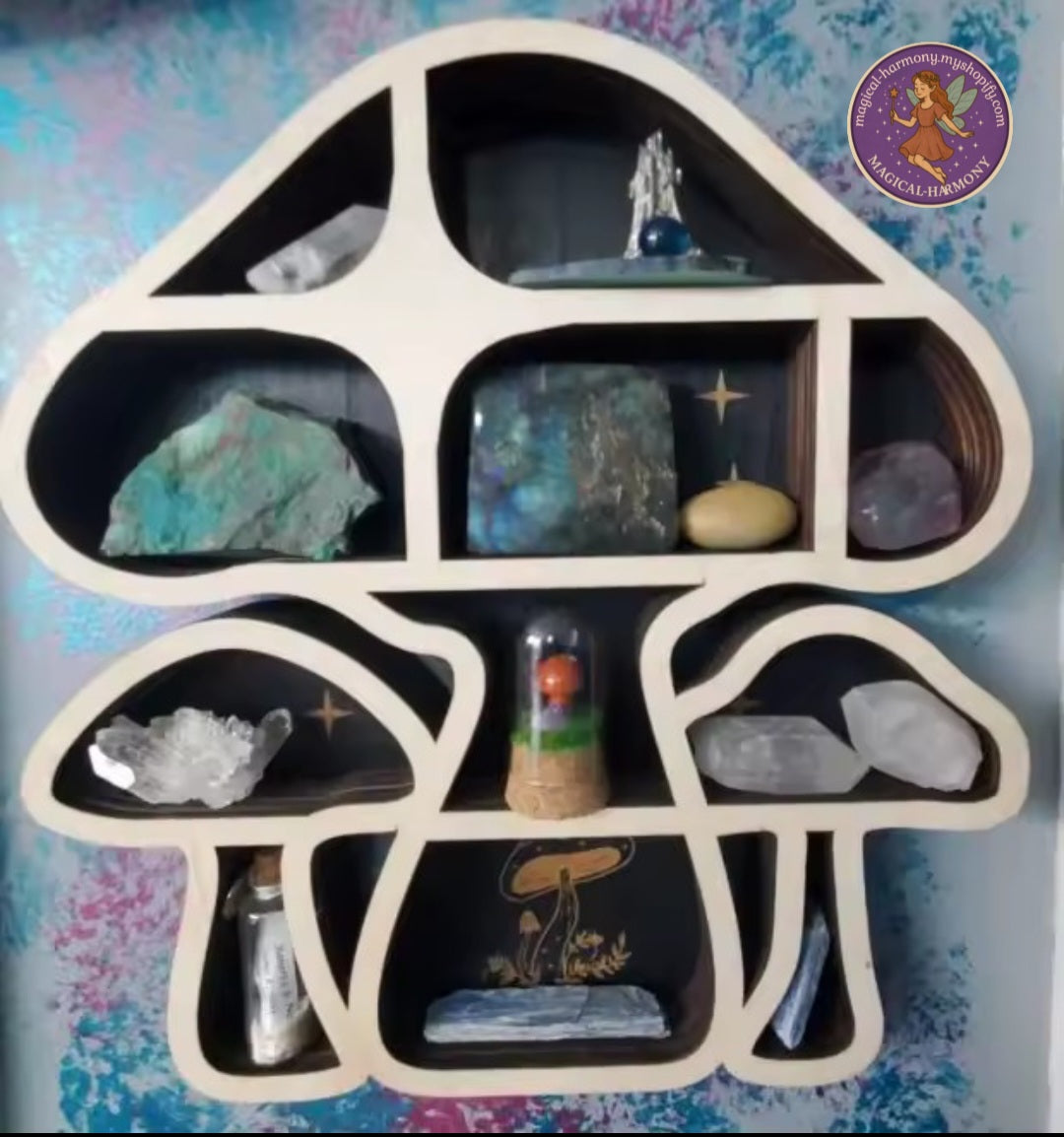 Magical Mystical Wooden Display Rack