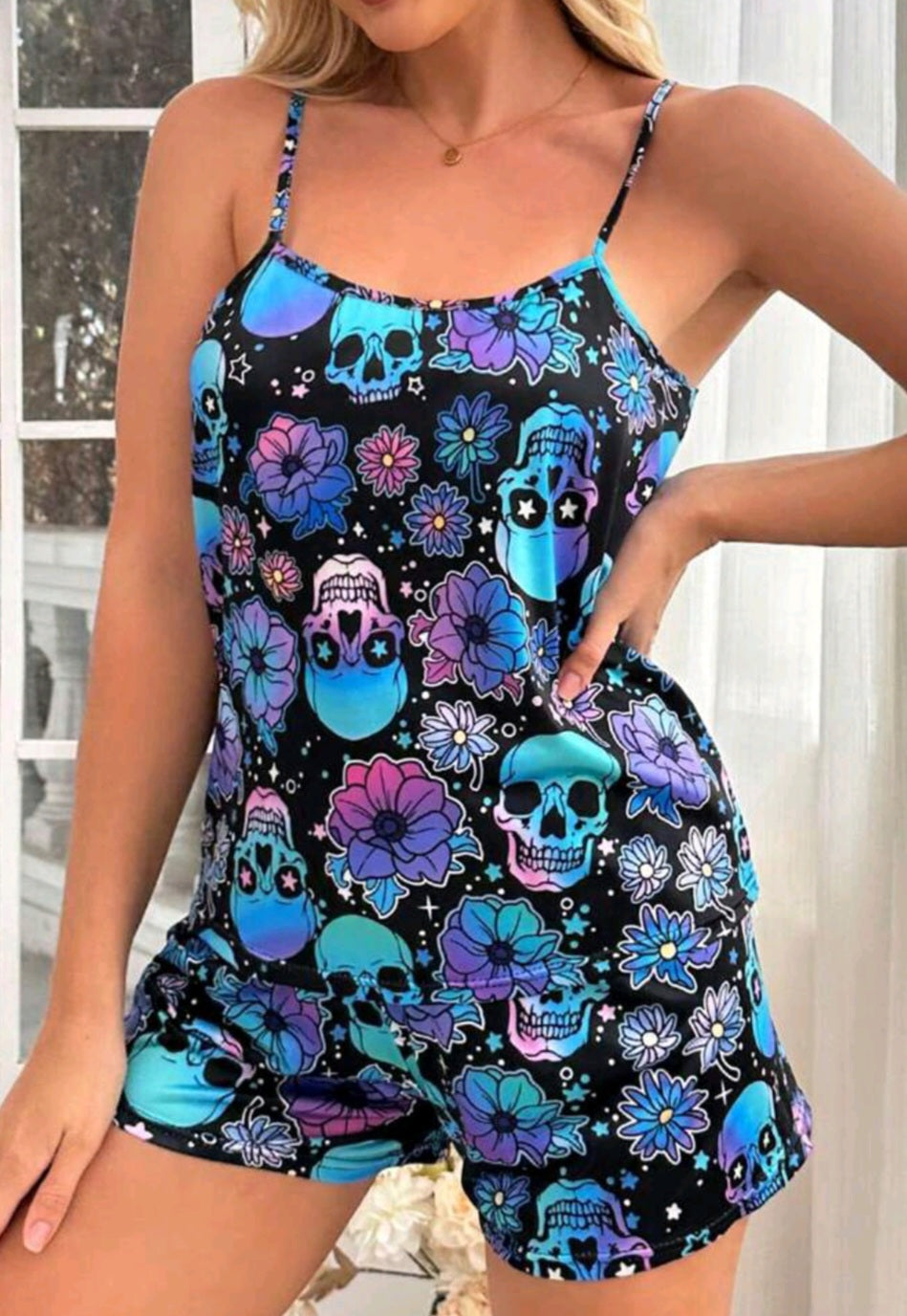 Skull summer pj's