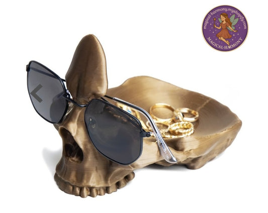 Skull Glasses Holder & Trinket Dish