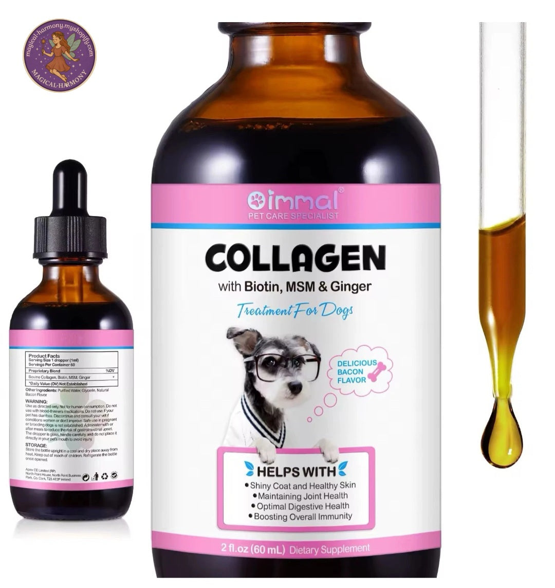 Collagen Liquid Supplement For Dog's