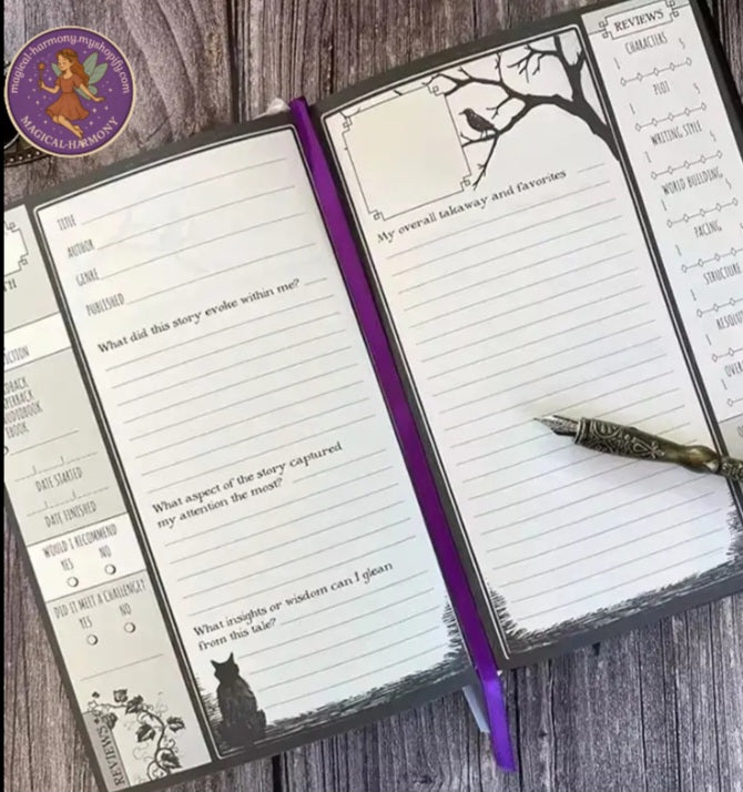 150-Page Gothic Reading Journal