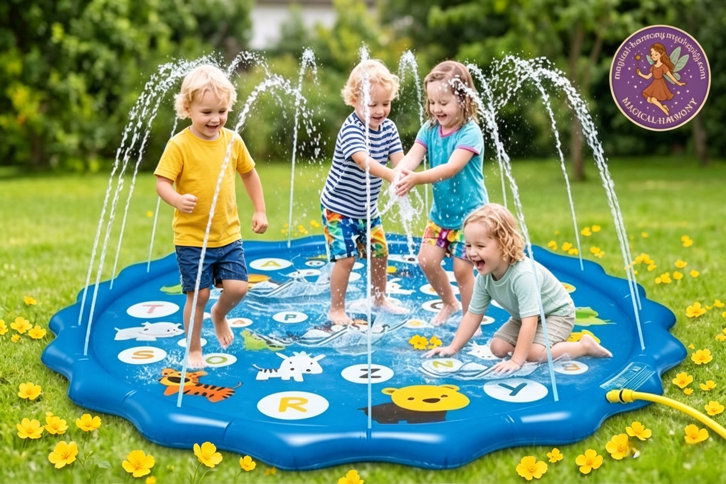 Marine Animal Water Splash Pad