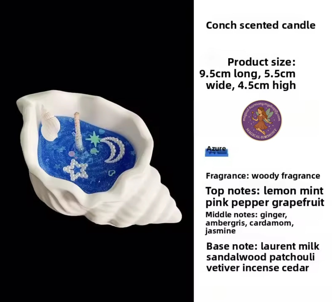 Scented Aromatherapy Seashell Candles