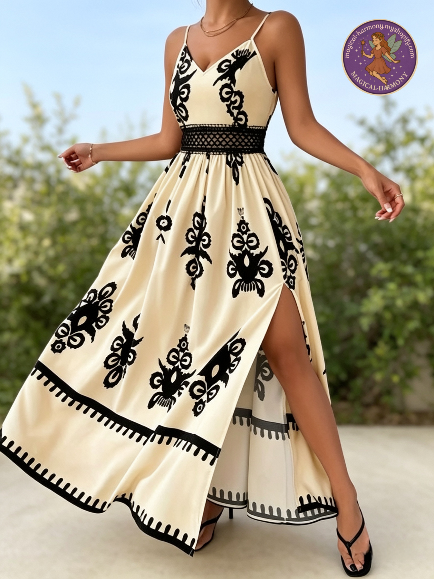 Plus Size Floral Maxi Dress