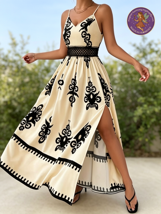 Plus Size Floral Maxi Dress