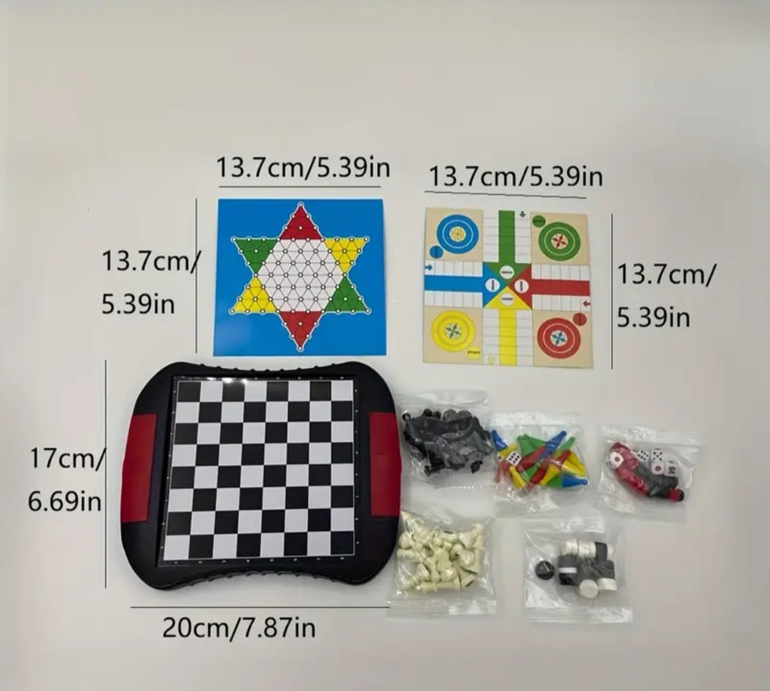 6 In 1 Board Games