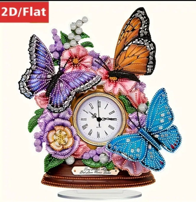 Diamond Painting Clock.