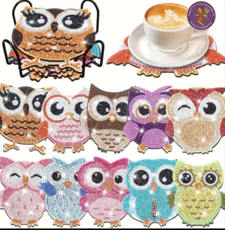 Diamond Painting Coaster Kits