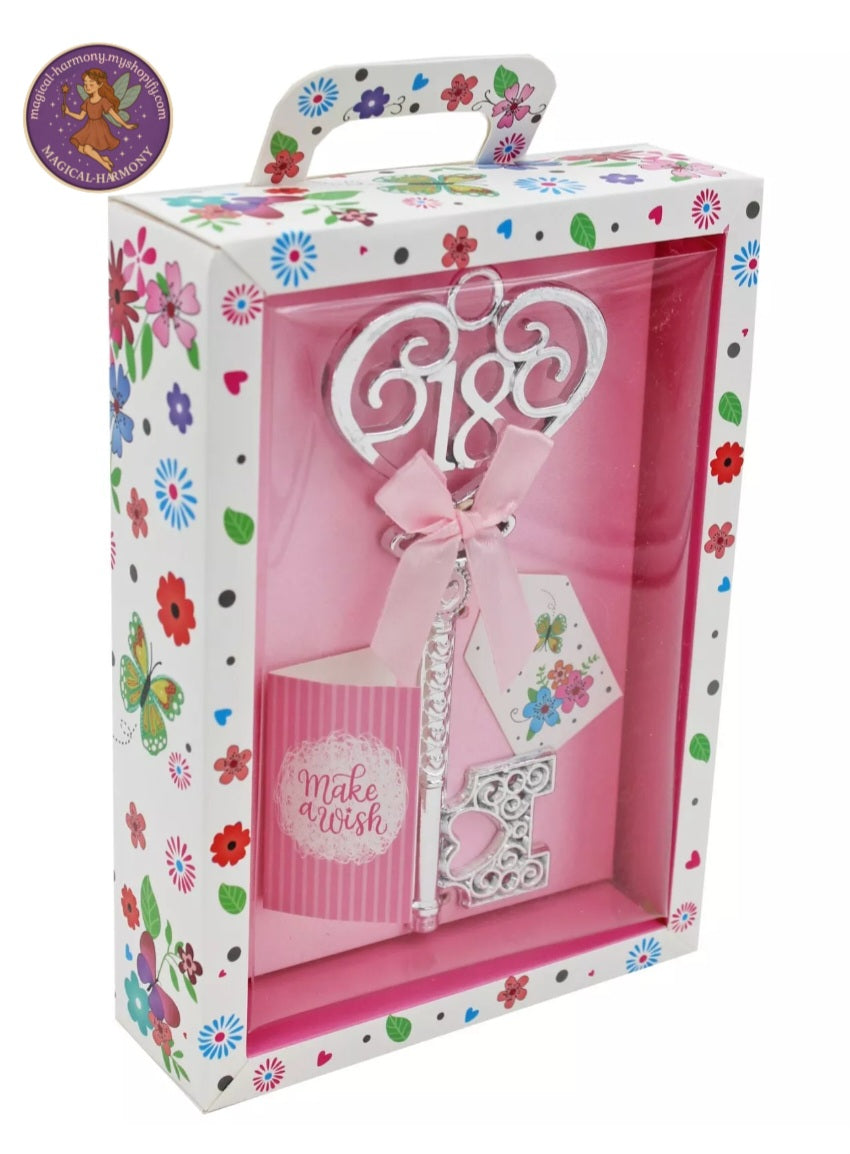 18th Or 21st Birthday Key Keepsake