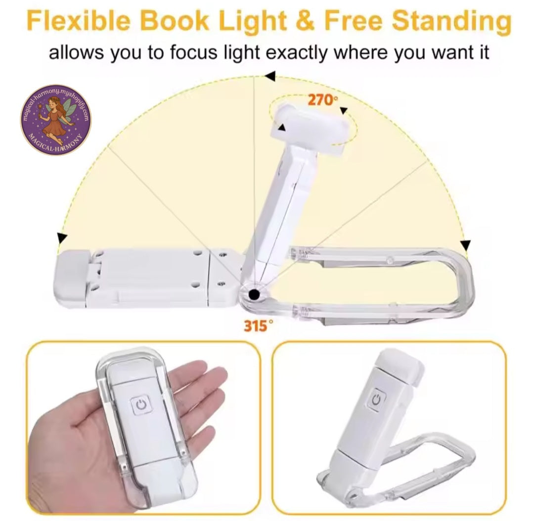 LED USB Rechargeable Book Light