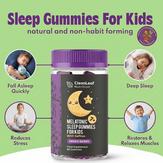 Natural Sleep Support Gummies for Kids