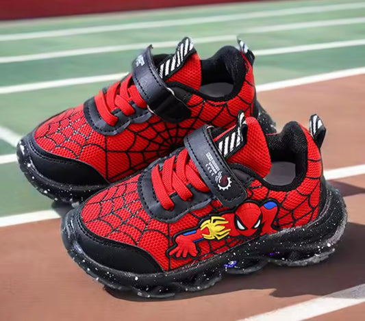 Spidey Shoes With Lights