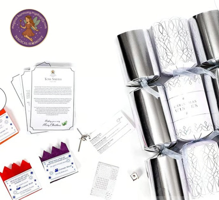 Tom Smith Premium Silver & White Crackers (6 Pack)