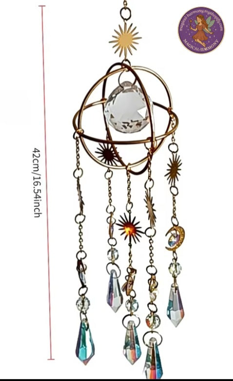 Crystal Sunlight Catcher Wind Chime