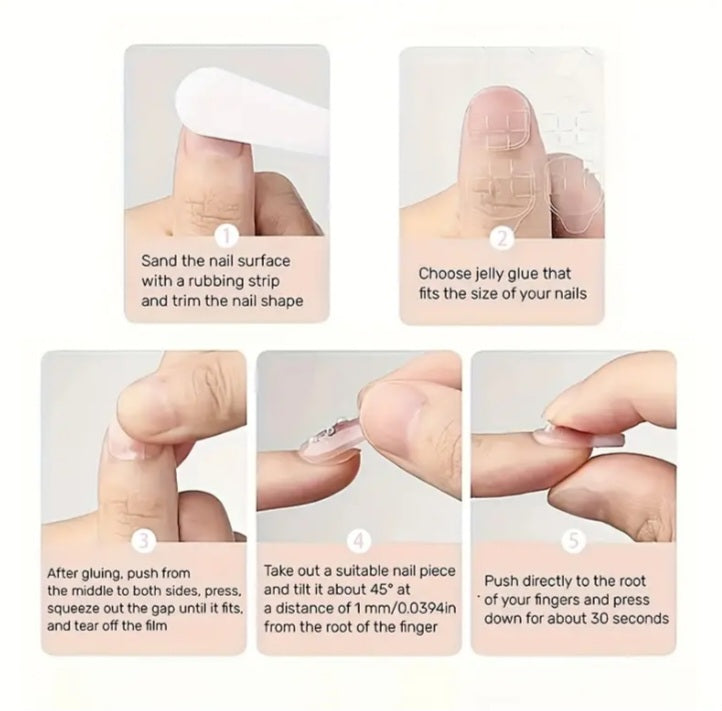 Various Stick On Nails