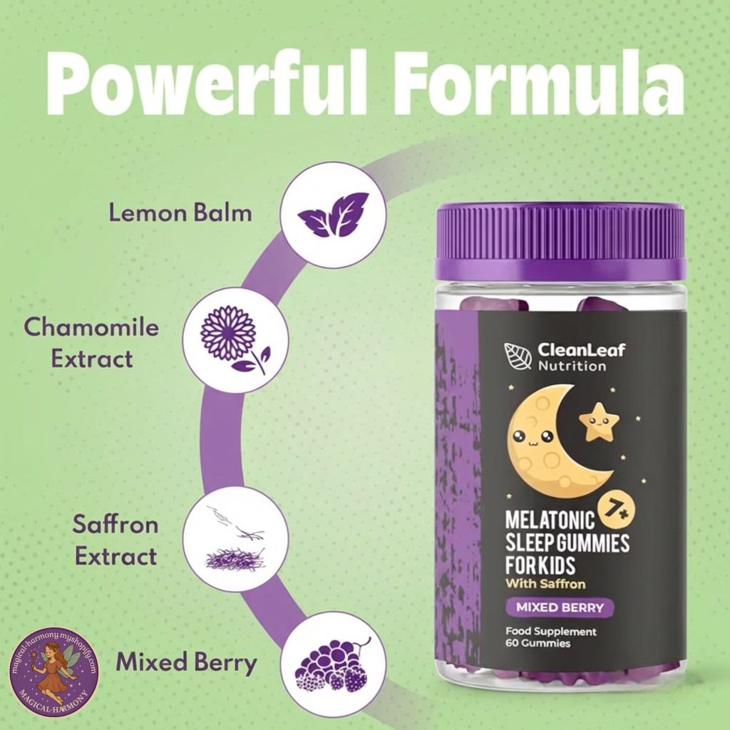 Natural Sleep Support Gummies for Kids