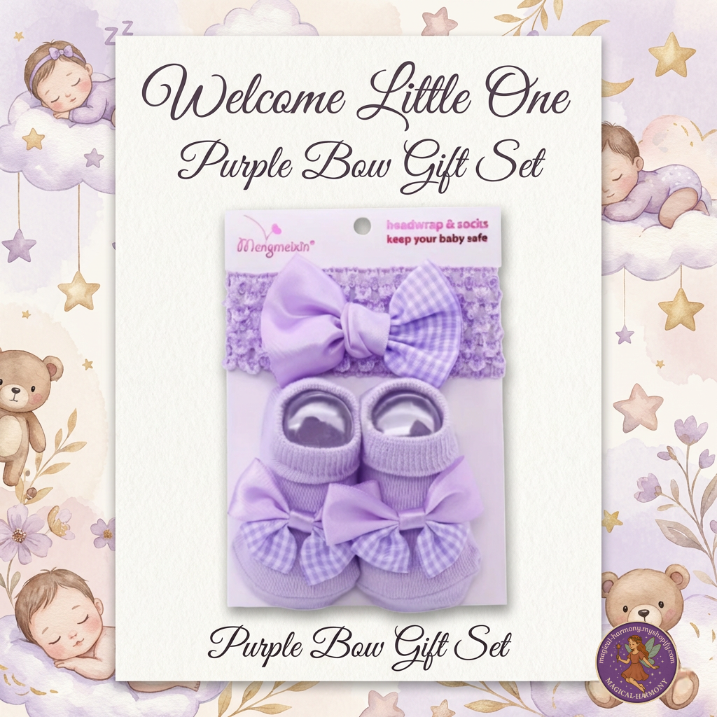 Adorable Baby Bow Gift Sets