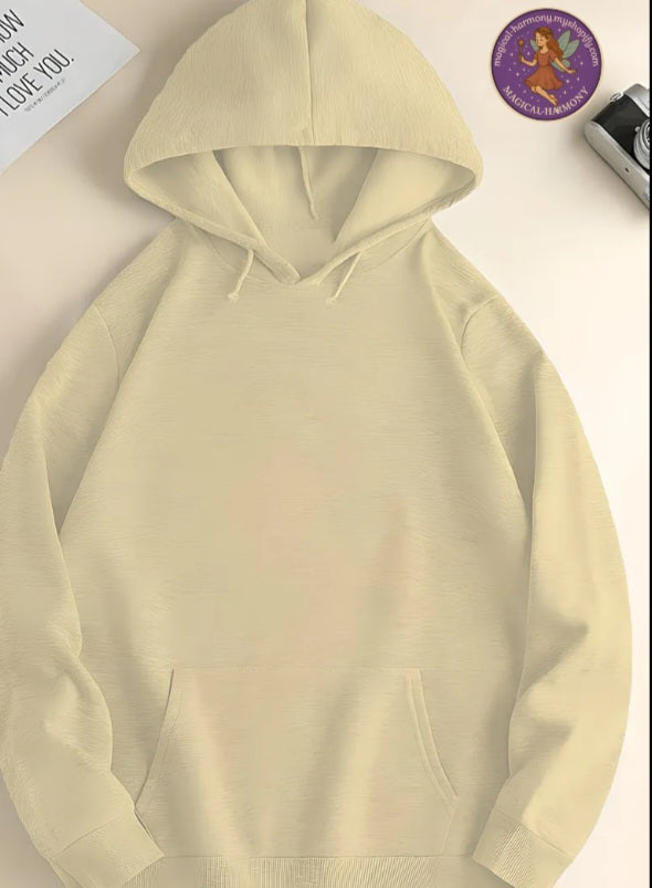 Men’s Back-Printed Hoodie