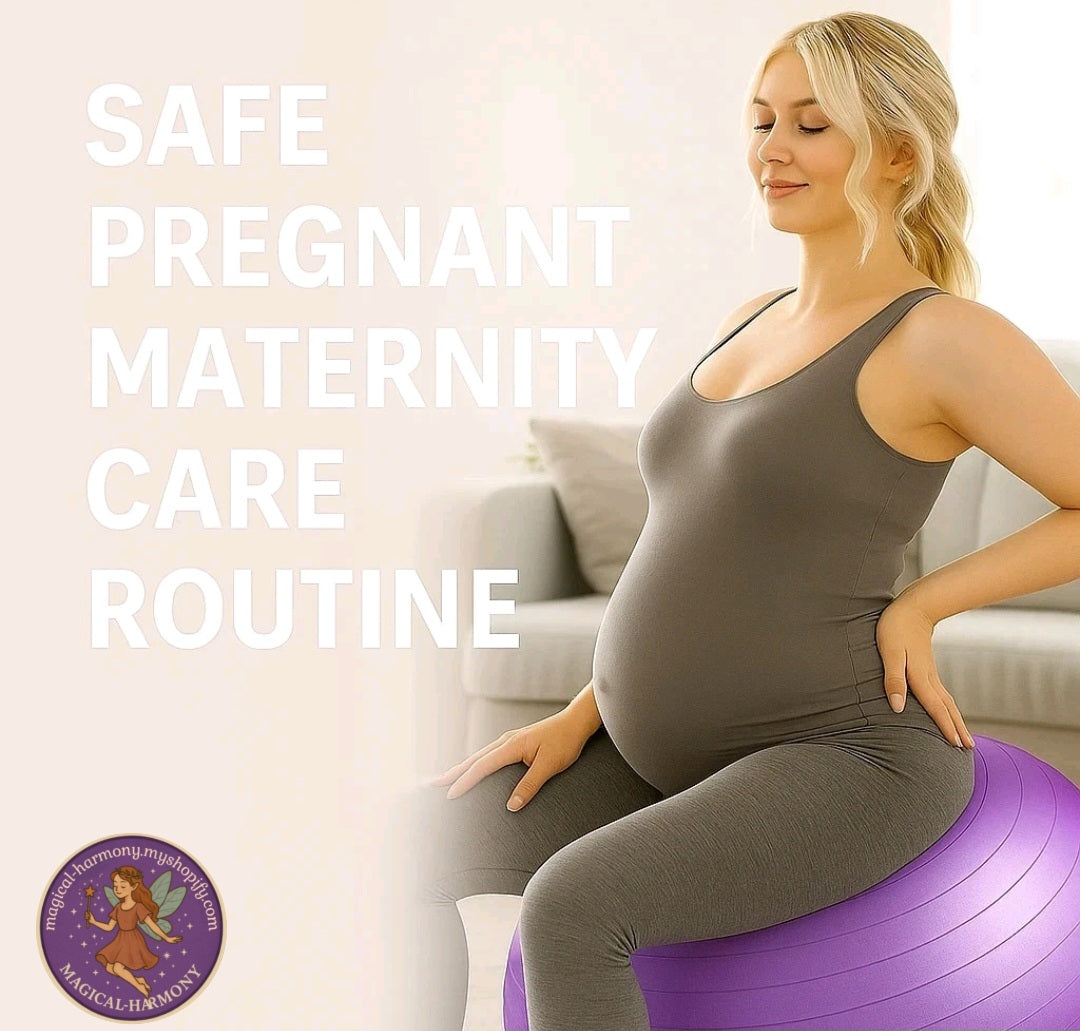 Exercise Gym Ball Swiss Pilates Yoga Core Training Pregnancy Birthing Anti-Burst