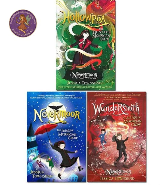 Jessica Townsend – 3 Book Set Morrigan Crow Nevermoor Series