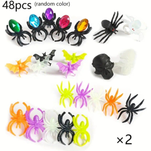 48 PCS Plastic Rings.
