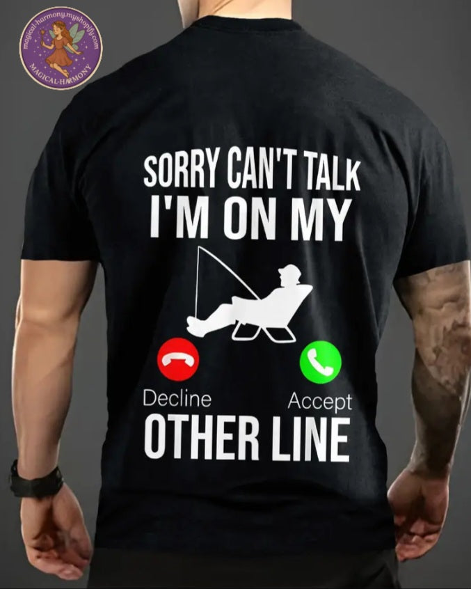 Men’s Funny Fishing Tee