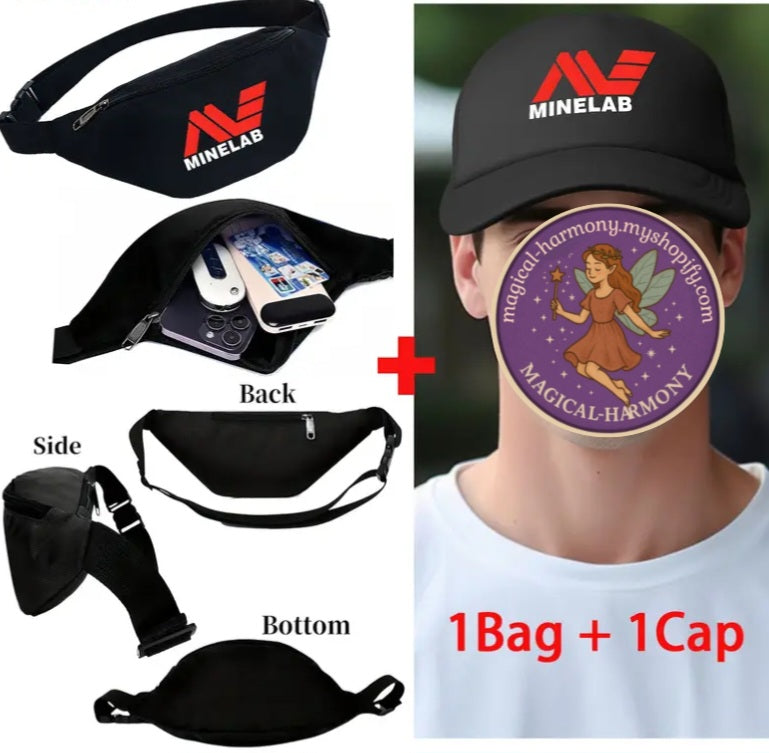 Minelab Waist Bag & Cap Combo